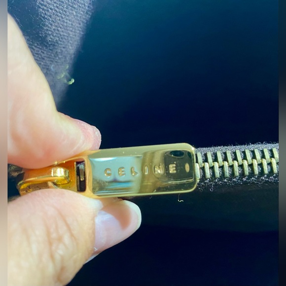 CELINE - Macadam bag - brown coated canvas with beige leather **FINAL PRICE** - Picture 14 of 16